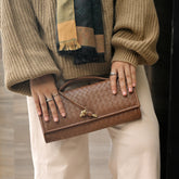 The Knot Handwoven Clutch